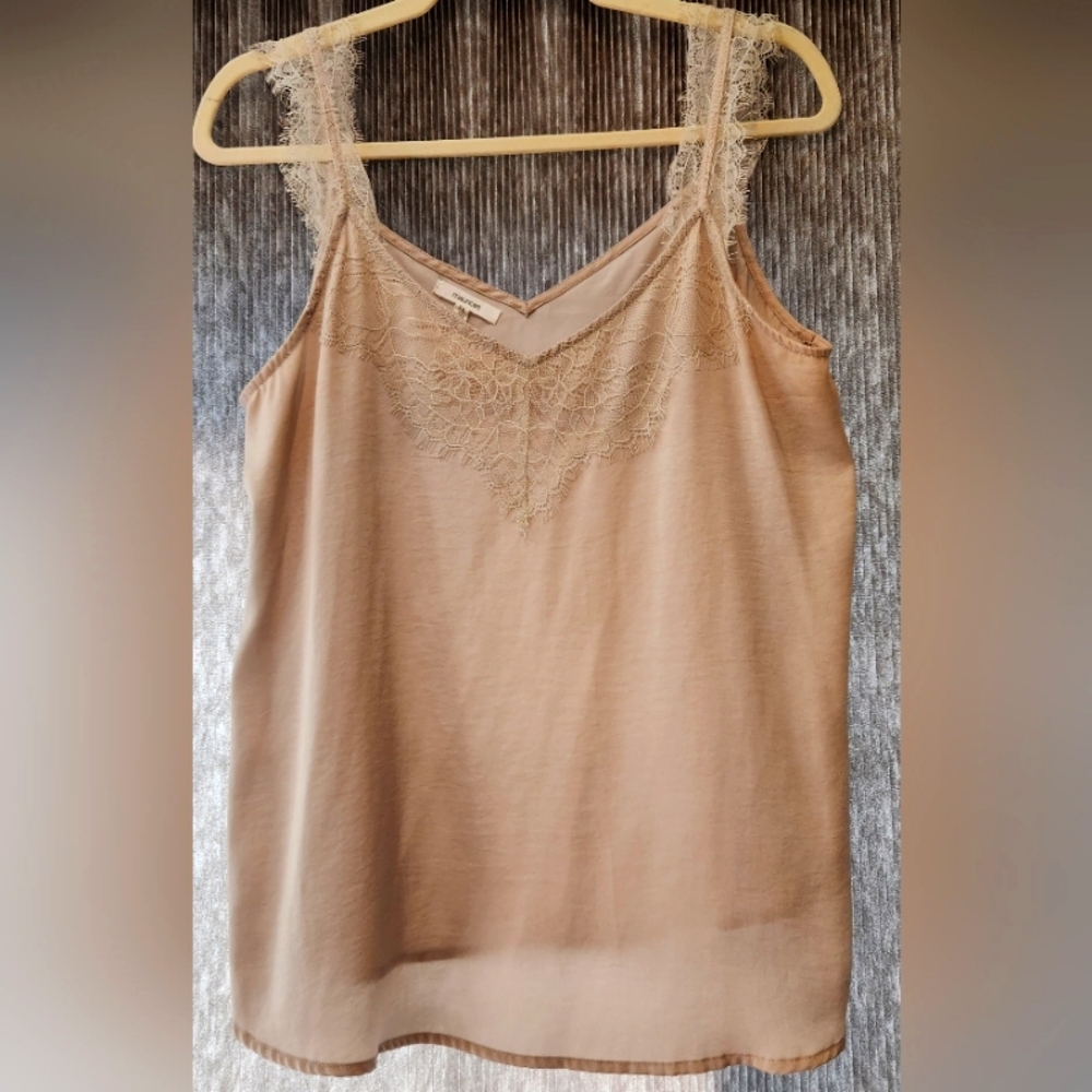 Maurice's Woman's Tan Tabk Top